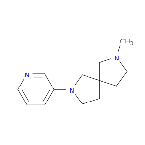 2,7-Diazaspiro[4.4]nonane, 2-methyl-7-(3-pyridinyl)-