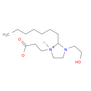 1H-咪唑鎓,1-(2-羧乙基)-2-庚基-4,5-二氢-3-(2-羟乙基)-,内盐