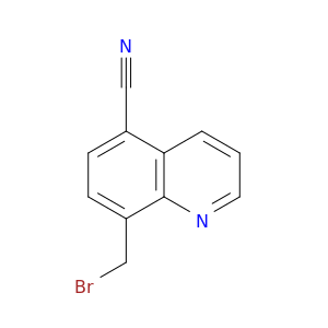 5-Quinolinecarbonitrile, 8-(bromomethyl)-