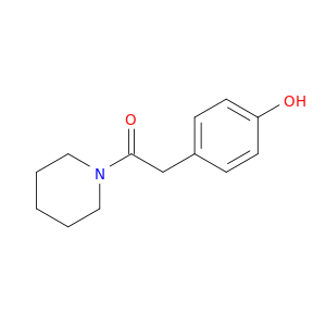 Piperidine, 1-[(4-hydroxyphenyl)acetyl]-