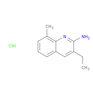 2-Amino-3-ethyl-8-methylquinoline hydrochloride