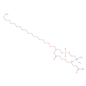 Ethanaminium,2-[[[2-[(8-carboxy-1-oxooctyl)oxy]-3-(octadecyloxy)propoxy]hydroxyphosphinyl]oxy]-N,N,N-trimethyl-,inner salt