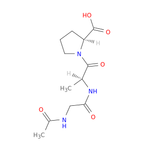 L-Proline, 1-[N-(N-acetylglycyl)-L-alanyl]-