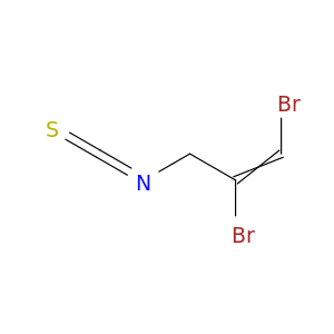 1-Propene,1,2-dibromo-3-isothiocyanato-