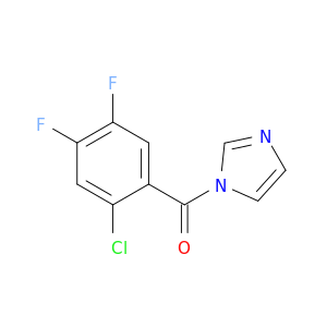 1H-Imidazole, 1-(2-chloro-4,5-difluorobenzoyl)-