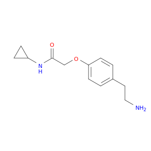2-[4-(2-Aminoethyl)phenoxy]-N-cyclopropylacetamide