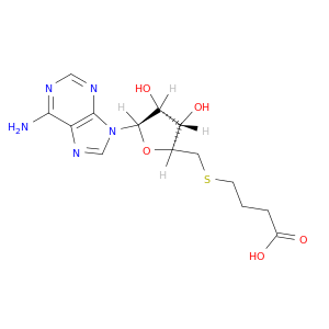 Adenosine, 5'-S-(3-carboxypropyl)-5'-thio-