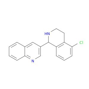 Quinoline, 3-(5-chloro-1,2,3,4-tetrahydro-1-isoquinolinyl)-