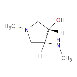 trans-1-Methyl-4-(methylamino)-3-pyrrolidinol