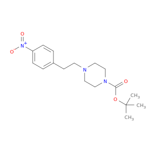 tert-Butyl 4-(4-nitrophenethyl)piperazine-1-carboxylate