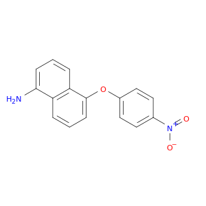 1-Naphthalenamine, 5-(4-nitrophenoxy)-