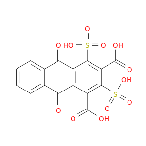 1,3-Anthracenedicarboxylic acid, 9,10-dihydro-9,10-dioxodisulfo-