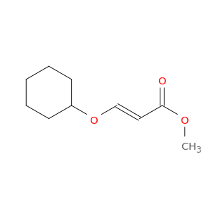 2-Propenoic acid, 3-(cyclohexyloxy)-, methyl ester, (2E)-