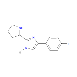 4-(4-Fluorophenyl)-2-(pyrrolidin-2-yl)-1H-imidazole