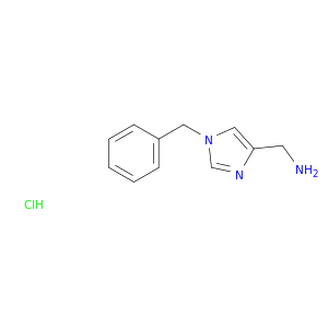 (1-苄基-1H-咪唑-4-基)甲胺盐酸盐