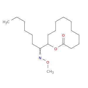 Oxacyclododecan-2-one, 12-[1-(methoxyimino)heptyl]-