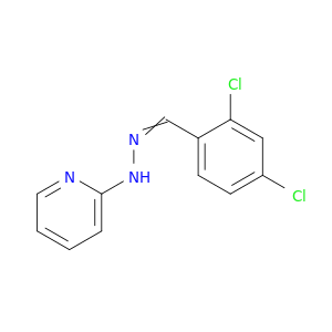 Benzaldehyde,2,4-dichloro-, 2-(2-pyridinyl)hydrazone