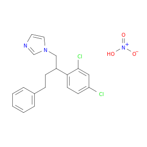 1H-Imidazole, 1-[2-(2,4-dichlorophenyl)-4-phenylbutyl]-, mononitrate