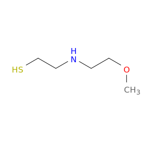 Ethanethiol, 2-[(2-methoxyethyl)amino]-