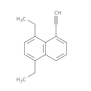 Naphthalene, 1,4-diethyl-5-ethynyl-