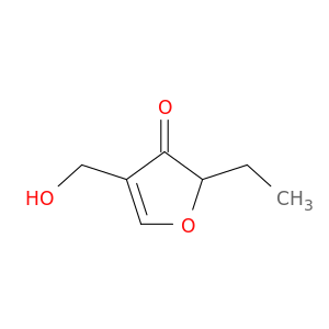 3(2H)-Furanone, 2(or5)-ethyl-4-hydroxy-5(or 2)-methyl-