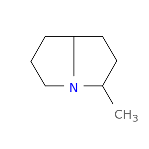 1H-Pyrrolizine, hexahydro-3-methyl-