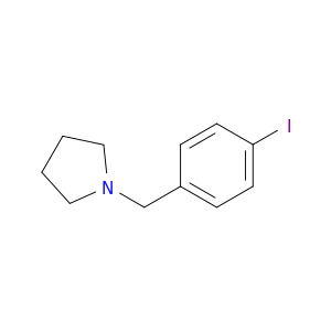 1-(4-Iodobenzyl)pyrrolidine