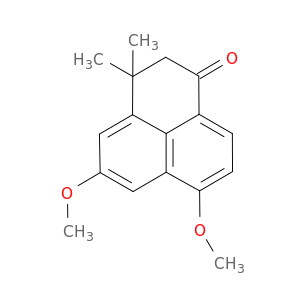 1H-Phenalen-1-one, 2,3-dihydro-5,7-dimethoxy-3,3-dimethyl-