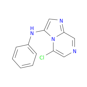Imidazo[1,2-a]pyrazin-3-amine, 5-chloro-N-phenyl-