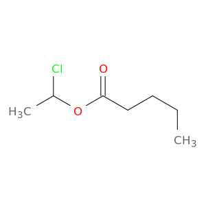 Pentanoic acid, 1-chloroethyl ester