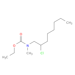 Carbamic acid, (2-chlorooctyl)methyl-, ethyl ester