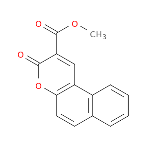 3H-Naphtho[2,1-b]pyran-2-carboxylic acid, 3-oxo-, methyl ester