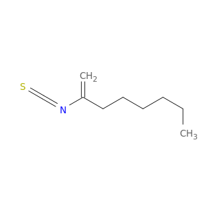 1-Octene, 2-isothiocyanato-