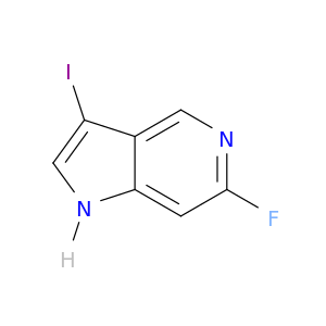 6-氟-3-Iodo-1H-Pyrrolo[3,2-C]吡啶