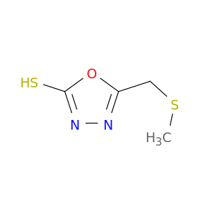 5-[(methylsulfanyl)methyl]-1,3,4-oxadiazole-2-thiol