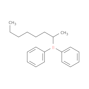 Borane, (1-methylheptyl)diphenyl-