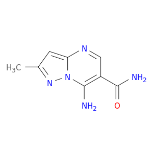 7-Amino-2-methylpyrazolo[1,5-a]pyrimidine-6-carboxamide