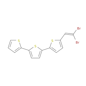 2,2':5',2''-Terthiophene, 5-(2,2-dibromoethenyl)-