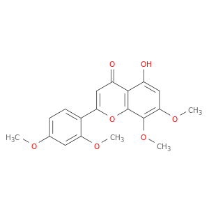 5-HYDROXY-2',4',7,8-TETRAMETHOXYFLAVONE