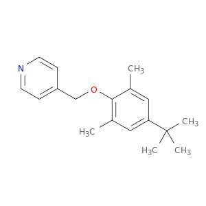 Pyridine, 4-[[4-(1,1-dimethylethyl)-2,6-dimethylphenoxy]methyl]-