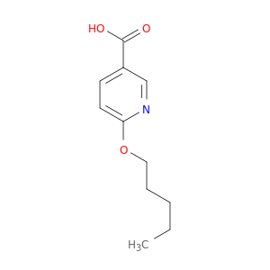 3-Pyridinecarboxylic acid, 6-(pentyloxy)-