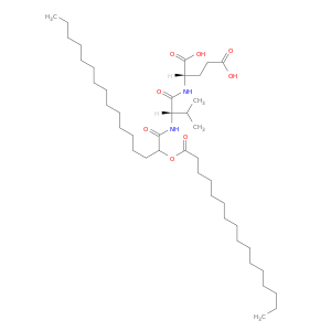 L-Glutamic acid, N-[N-[1-oxo-2-[(1-oxohexadecyl)oxy]hexadecyl]-L-valyl]-