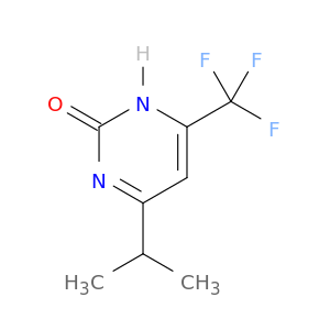 2(1H)-Pyrimidinone, 4-(1-methylethyl)-6-(trifluoromethyl)-