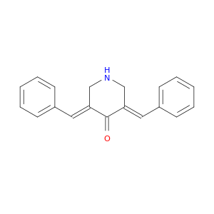 4-Piperidinone, 3,5-bis(phenylmethylene)-, (3E,5E)-