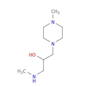 1-(甲氨基)-3-(4-甲基哌嗪-1-基)-2-丙醇