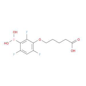 (3-硼酸基-2,4,6-三氟苯氧基)戊酸