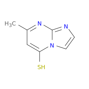 Imidazo[1,2-a]pyrimidine-5-thiol, 7-methyl-