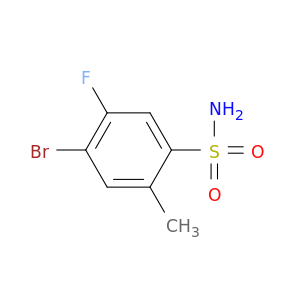 4-Bromo-5-fluoro-2-methylbenzenesulfonamide