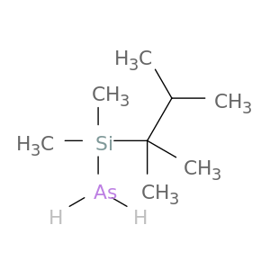 Arsine, [dimethyl(1,1,2-trimethylpropyl)silyl]-
