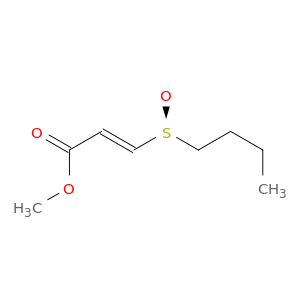 2-Propenoic acid, 3-[(S)-butylsulfinyl]-, methyl ester, (2E)-